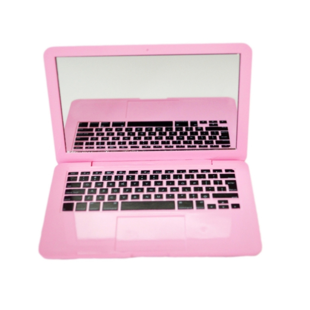 Brand New, Compact, Handheld Pocket Mirror designed to look like a tiny laptop🪞